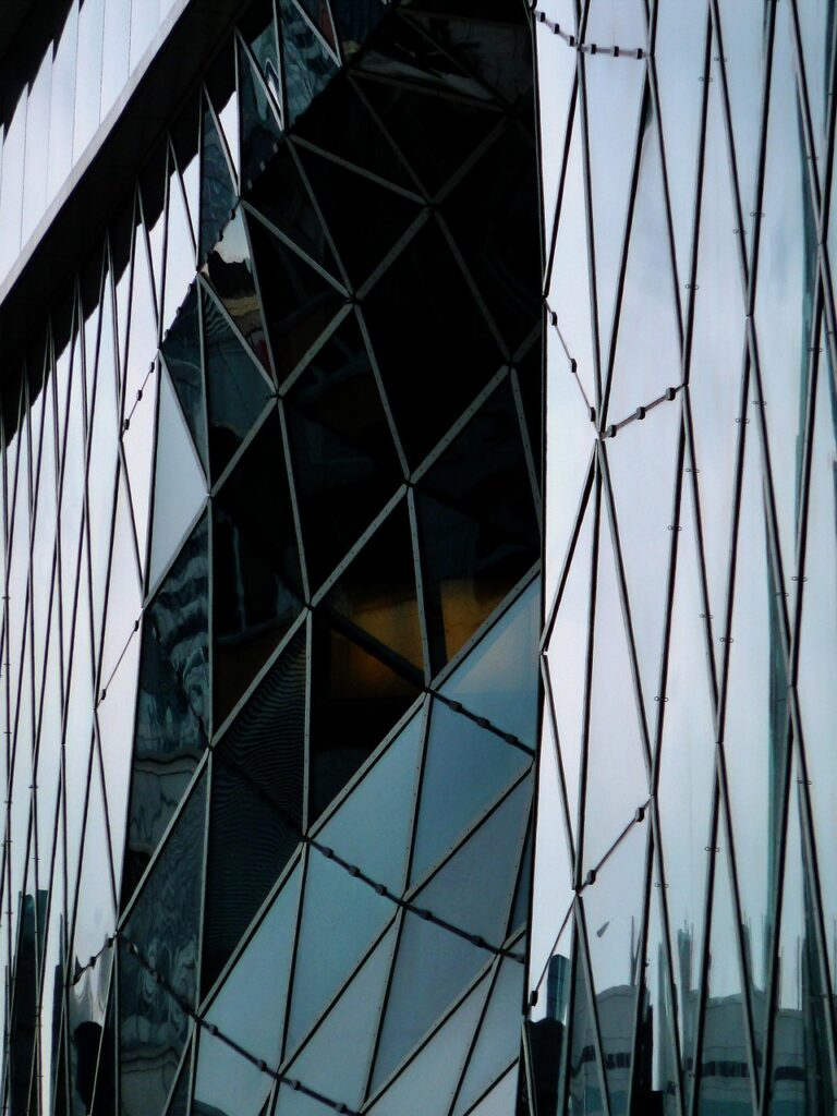 building, skyscraper, modern, facade, architecture, modern architecture, modern building, glass windows, office building, frankfurt